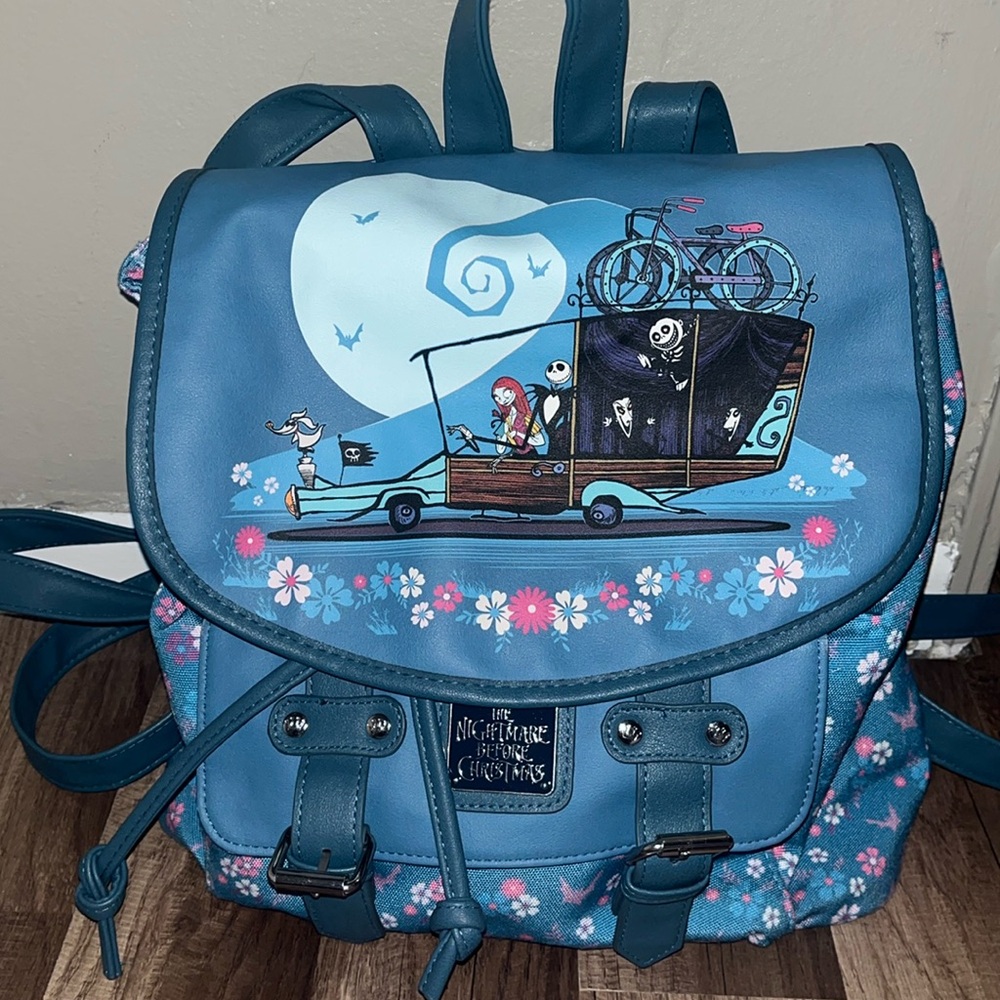 Loungefly Disney The Nightmare Before Christmas Slouch Backpack